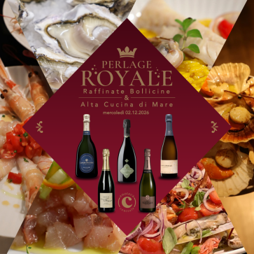 Serata "PERLAGE ROYALE" - Raffinate Bollicine & Alta Cucina di Mare